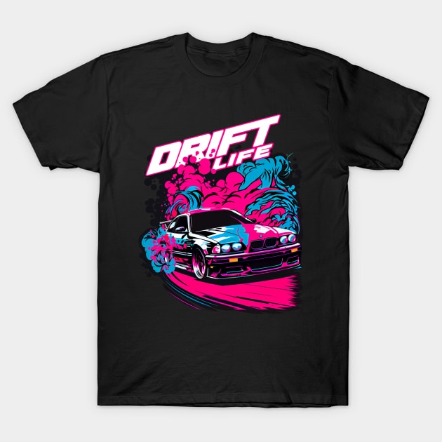 Drift Life T-Shirt by Wrap Shop